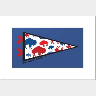 Bills Pennant Posters and Art